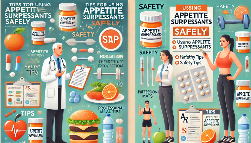 Tips for Using Appetite Suppressants Safely Tips for Using Appetite Suppressants Safely